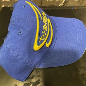 Daily Sports Blue Cap with Yellow Logo